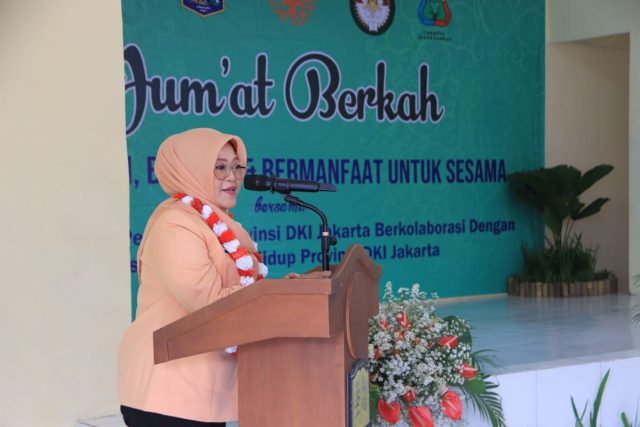 Jumat Barokah di Asrama Dinas Lingkungan Hidup Provinsi DKI Jakarta